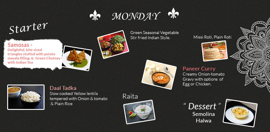 jaipur_home_cooking_class_monday_menu